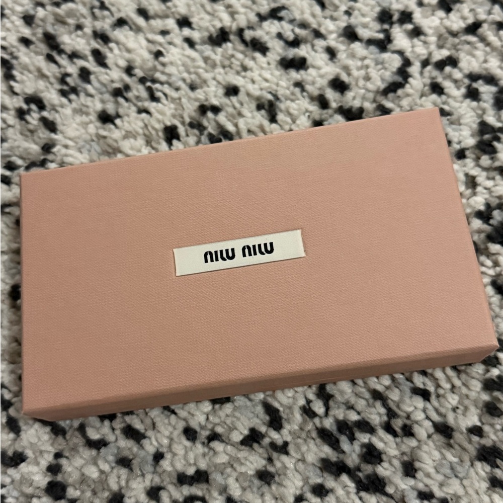 Miu Miu long zipped wallet